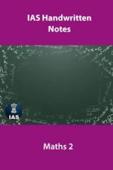 IAS Handwritten Notes Maths 2 IAS Handwritten Notes Maths 2